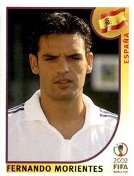 2002 Panini World Cup Stickers #112 Fernando Morientes Front