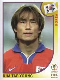 2002 Panini World Cup Stickers #244 Kim Tae-Young Front
