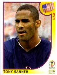 2002 Panini World Cup Stickers #285 Tony Sanneh Front
