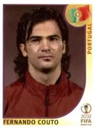 2002 Panini World Cup Stickers #300 Fernando Couto Front