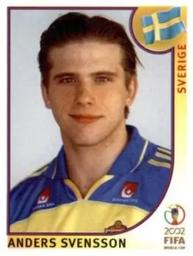 2002 Panini World Cup Stickers #449 Anders Svensson Front