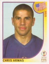 2002 Panini World Cup Stickers #286 Chris Armas Front