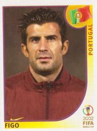 2002 Panini World Cup Stickers #307 Luis Figo Front