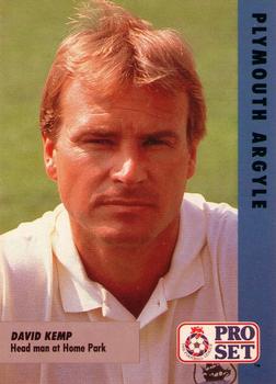 1991-92 Pro Set Fixtures #38 David Kemp Front