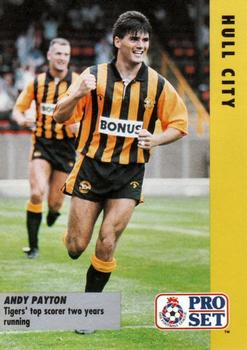1991-92 Pro Set Fixtures #59 Andy Payton Front