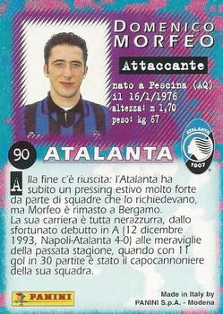 1997 Panini Calcio Serie A #90 Domenico Morfeo Back