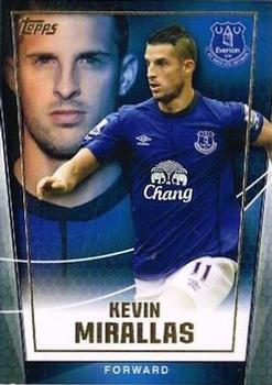2015 Topps Premier Club #42 Kevin Mirallas Front