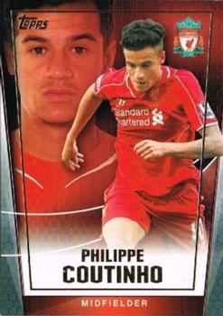2015 Topps Premier Club #61 Philippe Coutinho Front
