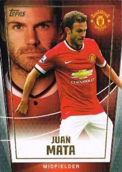 2015 Topps Premier Club #75 Juan Mata Front