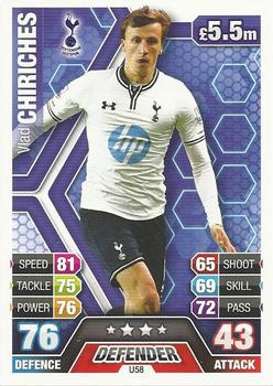2013-14 Topps Match Attax Premier League Extra #U58 Vlad Chiriches Front