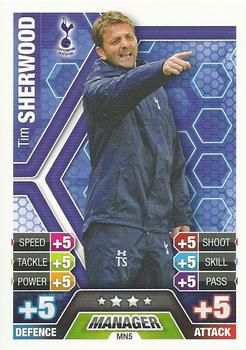 2013-14 Topps Match Attax Premier League Extra - Managers #MN5 Tim Sherwood Front