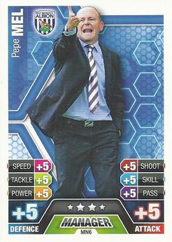 2013-14 Topps Match Attax Premier League Extra - Managers #MN6 Pepe Mel Front