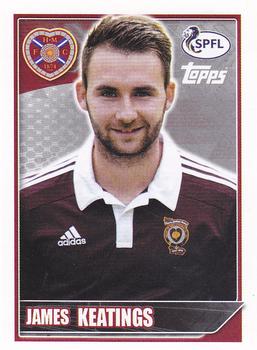 2014-15 Topps SPFL Stickers #271 James Keatings Front