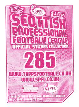 2014-15 Topps SPFL Stickers #285 Jason Cummings Back