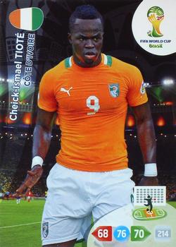 2014 Panini Adrenalyn XL FIFA World Cup Brazil - Update Set 1 #NNO Cheick-Ismael Tiote Front
