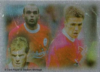 1999 Futera Liverpool Fans' Selection - Foil #76 Player & Stadium Montage Front