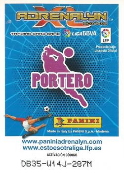 2014-15 Panini Adrenalyn XL La Liga BBVA #199 Roberto Back