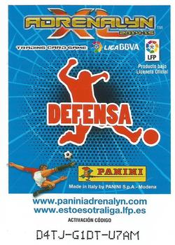 2014-15 Panini Adrenalyn XL La Liga BBVA #319 Fernando Navarro Back