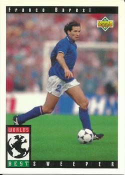 1993 Upper Deck World Cup Preview (English/Spanish) #107 Franco Baresi Front