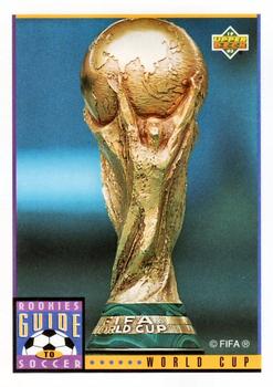 1993 Upper Deck World Cup Preview (English/Spanish) #130 World Cup Trophy Front