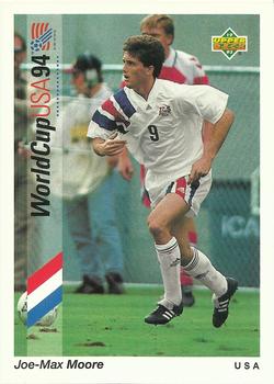 1993 Upper Deck World Cup Preview (English/Spanish) #26 Joe-Max Moore Front