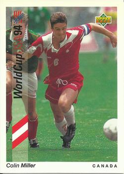 1993 Upper Deck World Cup Preview (English/Spanish) #54 Colin Miller Front