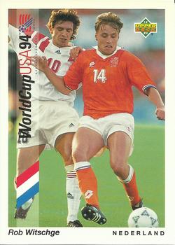 1993 Upper Deck World Cup Preview (English/Spanish) #82 Rob Witschge Front