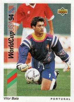 1993 Upper Deck World Cup Preview (English/Spanish) #88 Vitor Baia Front