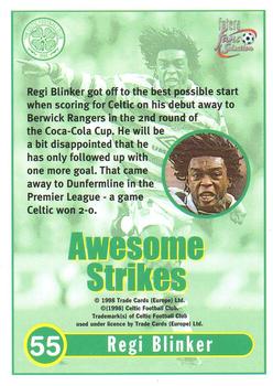 1997-98 Futera Celtic Fans Selection - Foil #55 Regi Blinker Back