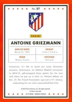 2015 Donruss #27 Antoine Griezmann Back