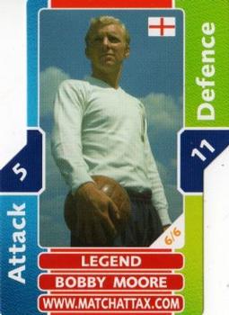 2006 Topps Match Attax World Cup - Legends #6 Bobby Moore Front