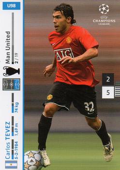2007-08 Panini UEFA Champions League Update (UK Edition) #U98 Carlos Tevez Front