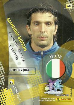 2002 Panini World Cup #68 Gianluigi Buffon Back