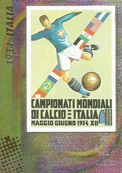 2002 Panini World Cup #5 Official Poster 1934 Italia Front