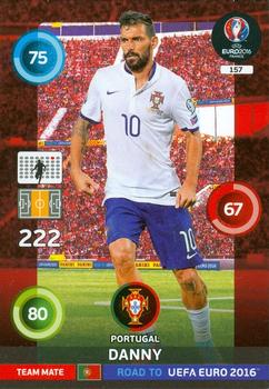 2015 Panini Adrenalyn XL Road to Euro 2016 #157 Danny Front
