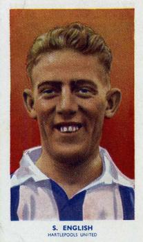 1939 R & J Hill Famous Footballers Series 2 #53 Sam English Front