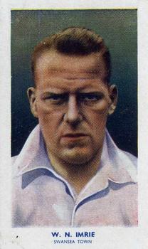1939 R & J Hill Famous Footballers Series 2 #54 Bill Imrie Front