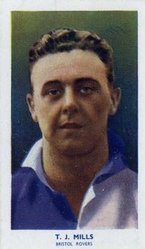 1939 R & J Hill Famous Footballers Series 2 #56 Tommy Mills Front