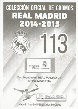 2014-15 Panini Real Madrid Stickers #113 Lucas Silva Back