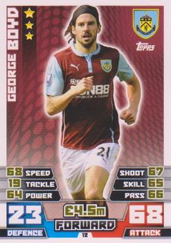 2014-15 Topps Match Attax Premier League Extra #12 George Boyd Front