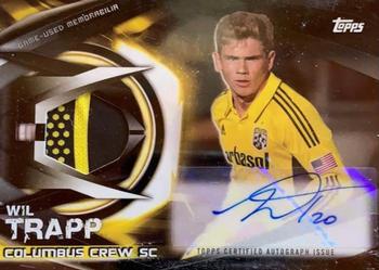 2015 Topps MLS - Autograph Relics Black #AR-WT Wil Trapp Front