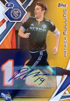2015 Topps MLS - Autographs Gold #28 Patrick Mullins Front