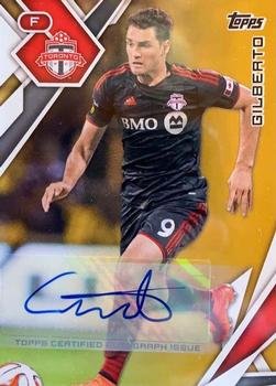 2015 Topps MLS - Autographs Gold #77 Gilberto Front