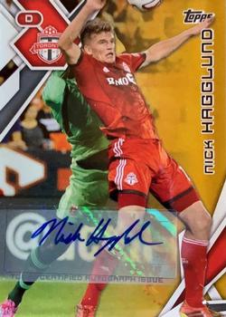 2015 Topps MLS - Autographs Gold #143 Nick Hagglund Front