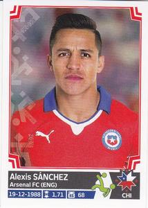 2015 Panini Copa América Chile #41 Alexis Sánchez Front
