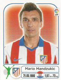 2014-15 Panini Liga BBVA España #33 Mario Mandzukic Front