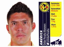 2015 Panini Liga BBVA Bancomer Apertura Stickers #19 Oribe Peralta Morones Front