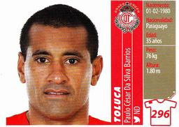 2015 Panini Liga BBVA Bancomer Apertura Stickers #296 Paulo César Da Silva Barrios Front