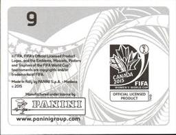 2015 Panini Women's World Cup Stickers #9 Winnipeg Stadium Back
