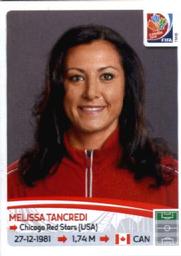 2015 Panini Women's World Cup Stickers #41 Melissa Tancredi Front